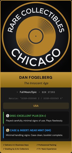 Dan Fogelberg – The Innocent Age