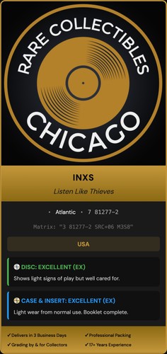 INXS – Listen Like Thieves