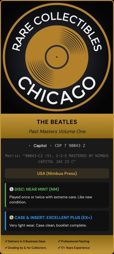 The Beatles – Past Masters Volume One