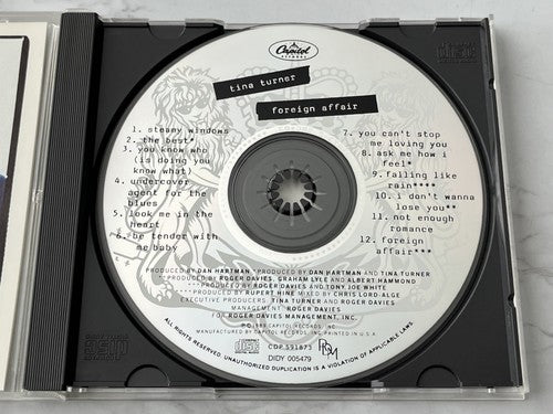 Tina Turner – Foreign Affair (1989) [USA PRESS]