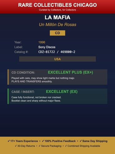 La Mafia – Un Millon De Rosas [ORIGINAL USA PRESS]