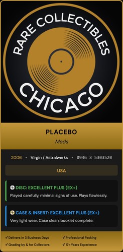 Placebo – Meds [ORIGINAL USA PRESS]