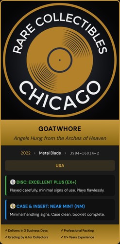 Goatwhore – Angels Hung From The Arches Of Heaven (2022)