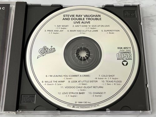 Stevie Ray Vaughan And Double Trouble – Live Alive (1986)