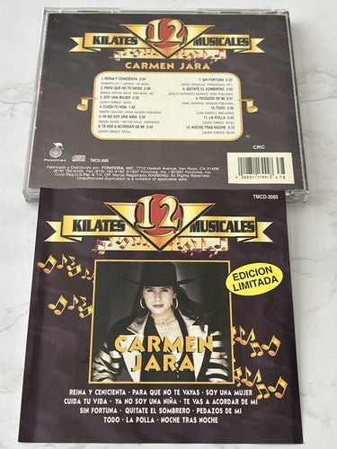 Carmen Jara – 12 Kilates Musicales (1997)