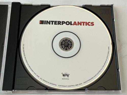 Interpol – Antics [ORIGINAL USA PRESS]