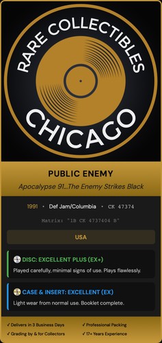 Public Enemy – Apocalypse 91 The Enemy Strikes Black (1991)