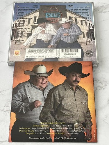 Emilio Navaira – La Historia (CD/DVD)
