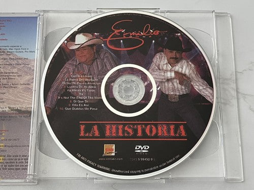 Emilio Navaira – La Historia (CD/DVD)