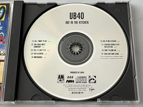 UB40 – Rat In The Kitchen (1986) [JAPAN PRESS]