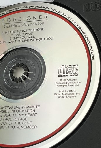 Foreigner – Inside Information [DADC PRESS]