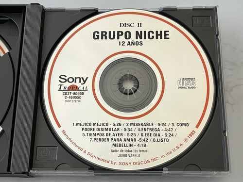 Grupo Niche – 12 Años [ORIGINAL USA PRESS]