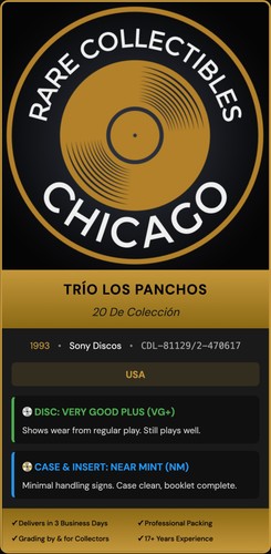 Trío Los Panchos – Trio Los Panchos 20 De Coleccion [ORIGINAL USA PRESS]