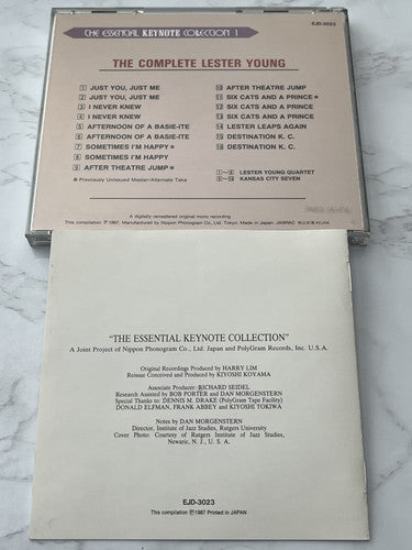Lester Young – The Complete Lester Young (1989) [JAPAN PRESS]