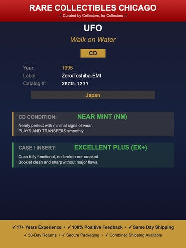 UFO – Walk on Water (1995) [JAPAN PRESS]