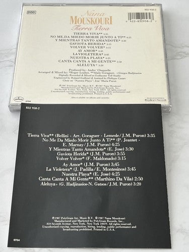 Nana Mouskouri – Tierra Viva (1987)