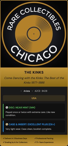 The Kinks – Come Dancing With The Kinks The Best Of 1977-1986