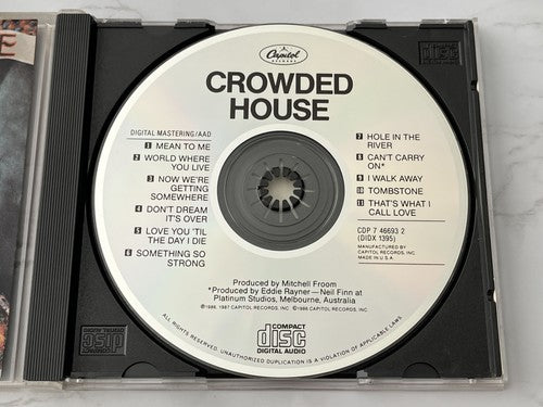 Crowded House – Crowded House [DADC PRESS]