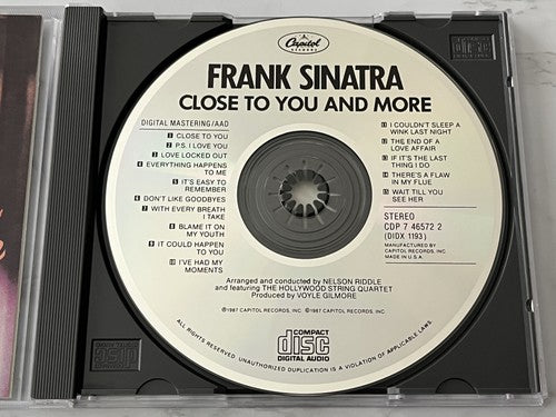 Frank Sinatra – Close To You And More (1957)
