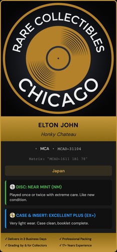 Elton John – Honky Chateau [JAPAN PRESS]