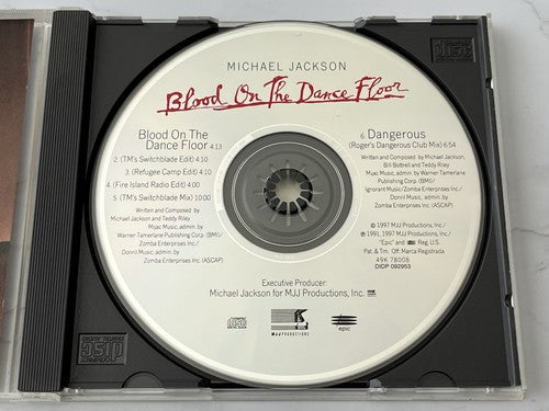 Michael Jackson – Blood On The Dance Floor (Maxi Single)