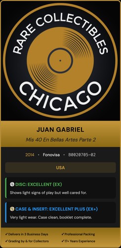 Juan Gabriel – Mis 40 En Bellas Artes Parte 2 [ORIGINAL USA PRESS]