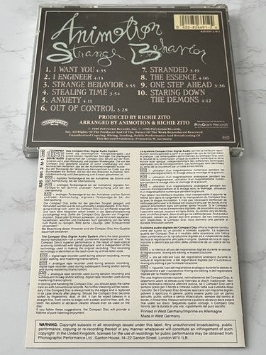 Animotion – Strange Behavior (1986) [GERMAN PRESS]