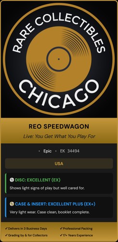 REO Speedwagon – Live You Get What You Play For
