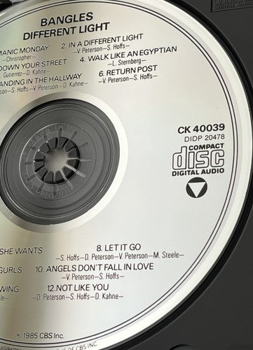Bangles – Different Light [DADC PRESS]