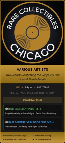 Two Rooms Celebrating the Songs of Elton John & Bernie Taupin (1991)