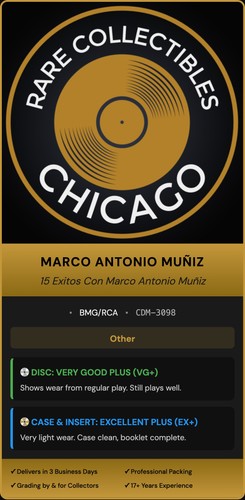 Marco Antonio Muñiz – Marco Antonio Muniz 15 Exitos