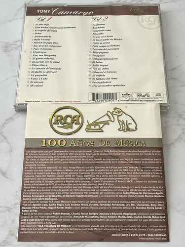 Tony Camargo – 100 Años De Musica [ORIGINAL USA PRESS]