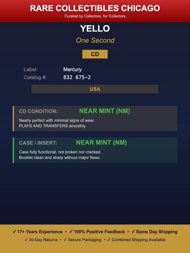 Yello – One Second