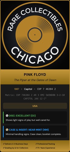 Pink Floyd – The Piper At The Gates Of Dawn [ORIGINAL USA PRESS]
