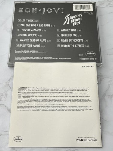 Bon Jovi – Slippery When Wet [W GERMANY TARGET ERA]