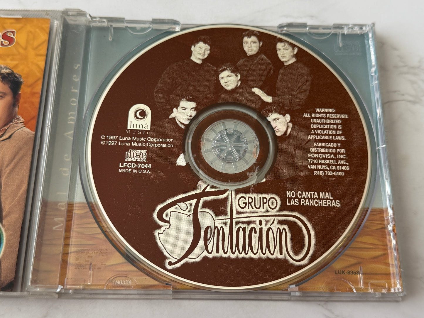 Grupo Tentación – Mal De Amores (1997)