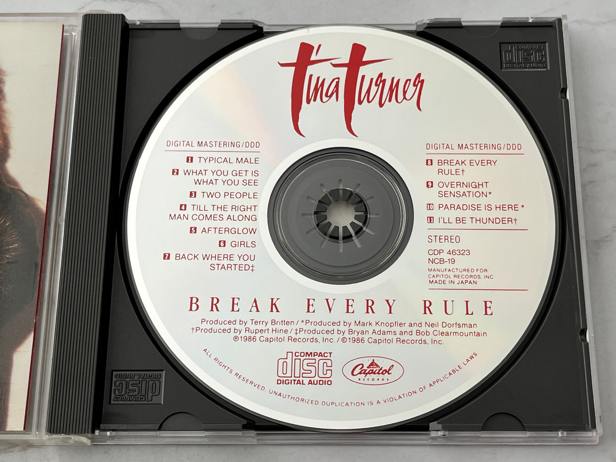 Tina Turner – Break Every Rule (1986) [JAPAN TARGET ERA]