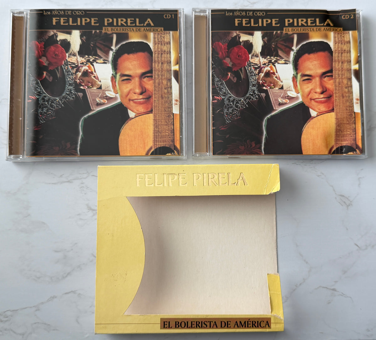 Felipe Pirela – El Bolerista De America (2-CD Set) (2012)