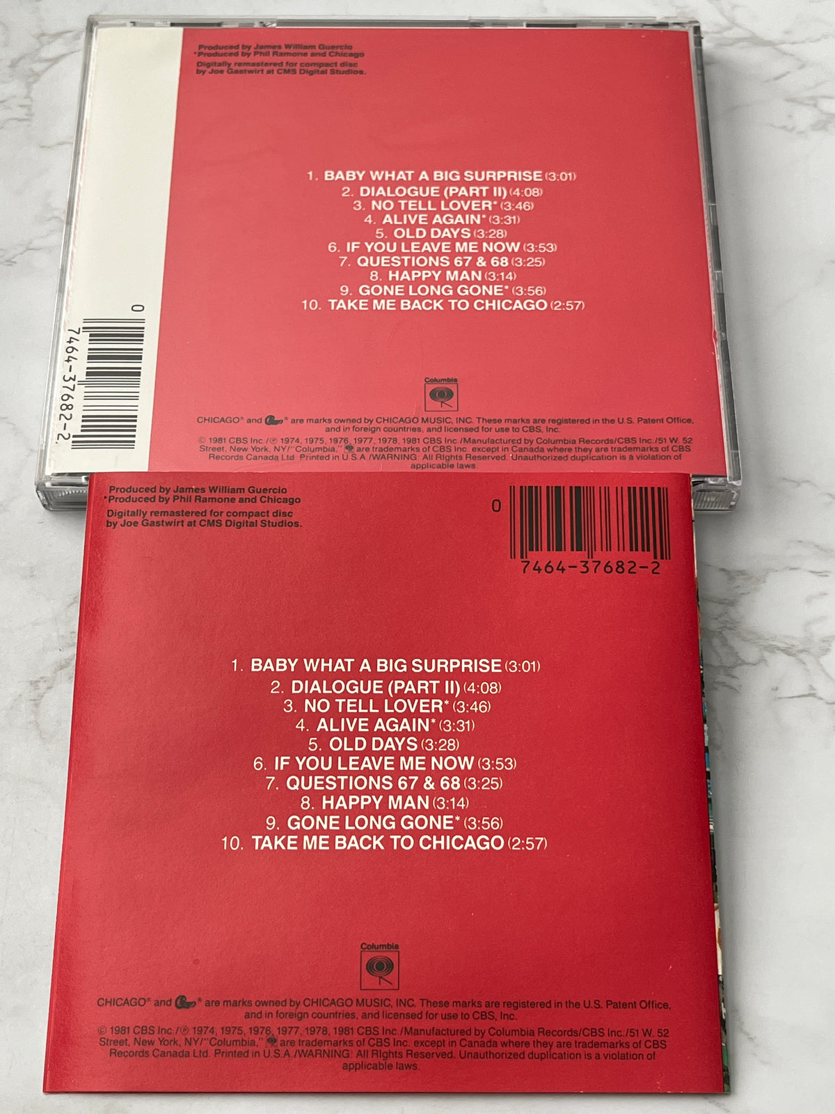 Chicago – Greatest Hits, Volume II [DADC PRESS]