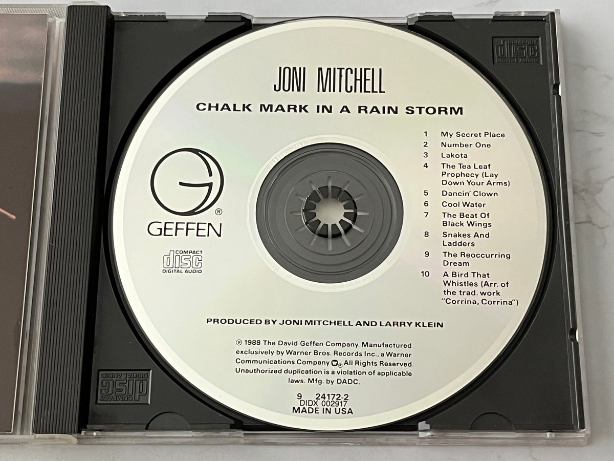 Joni Mitchell – Chalk Mark In A Rain Storm (1988) [DADC PRESS]