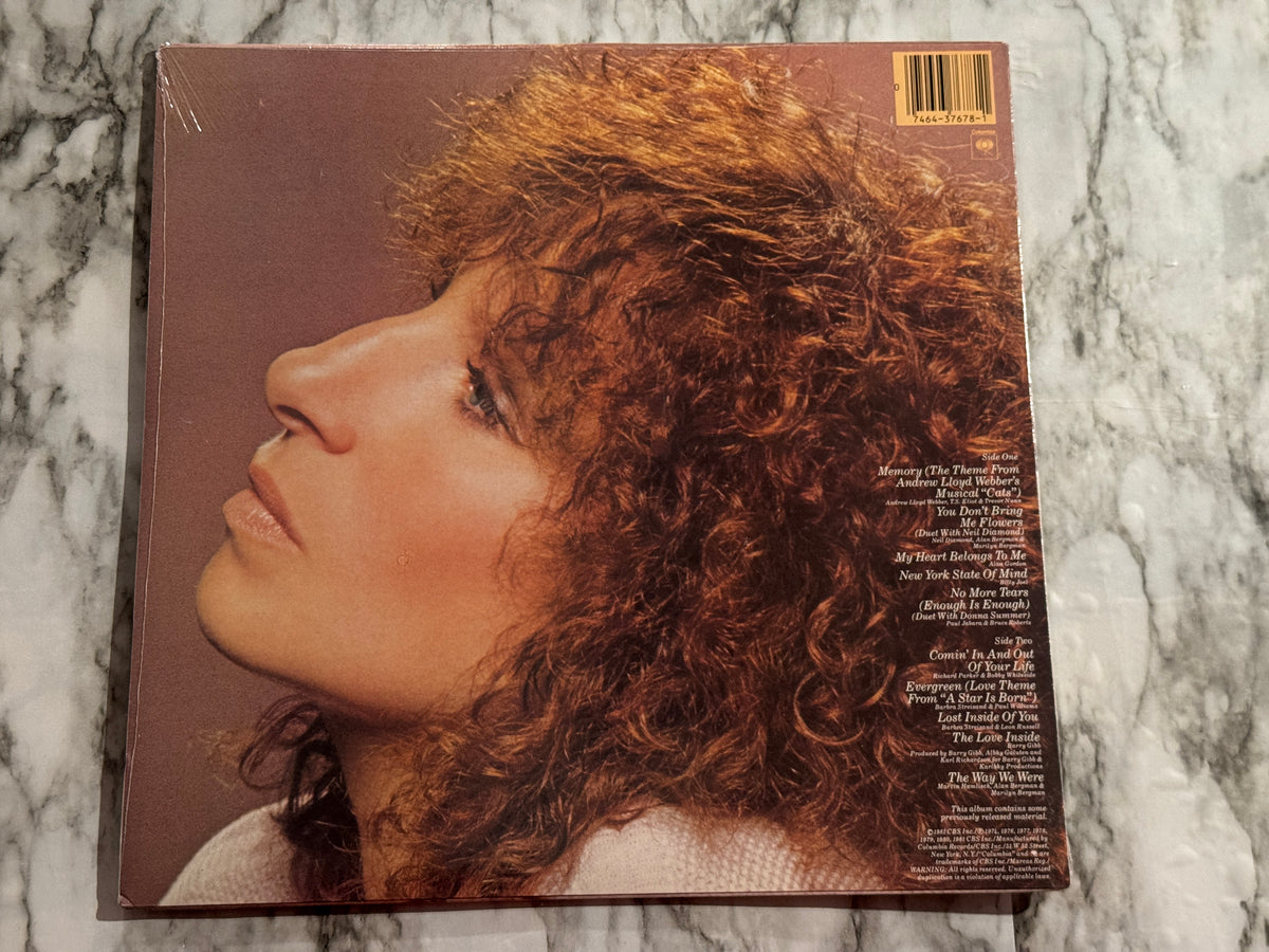 Barbra Streisand – Memories LP 1981 SEALED Columbia TC 37678