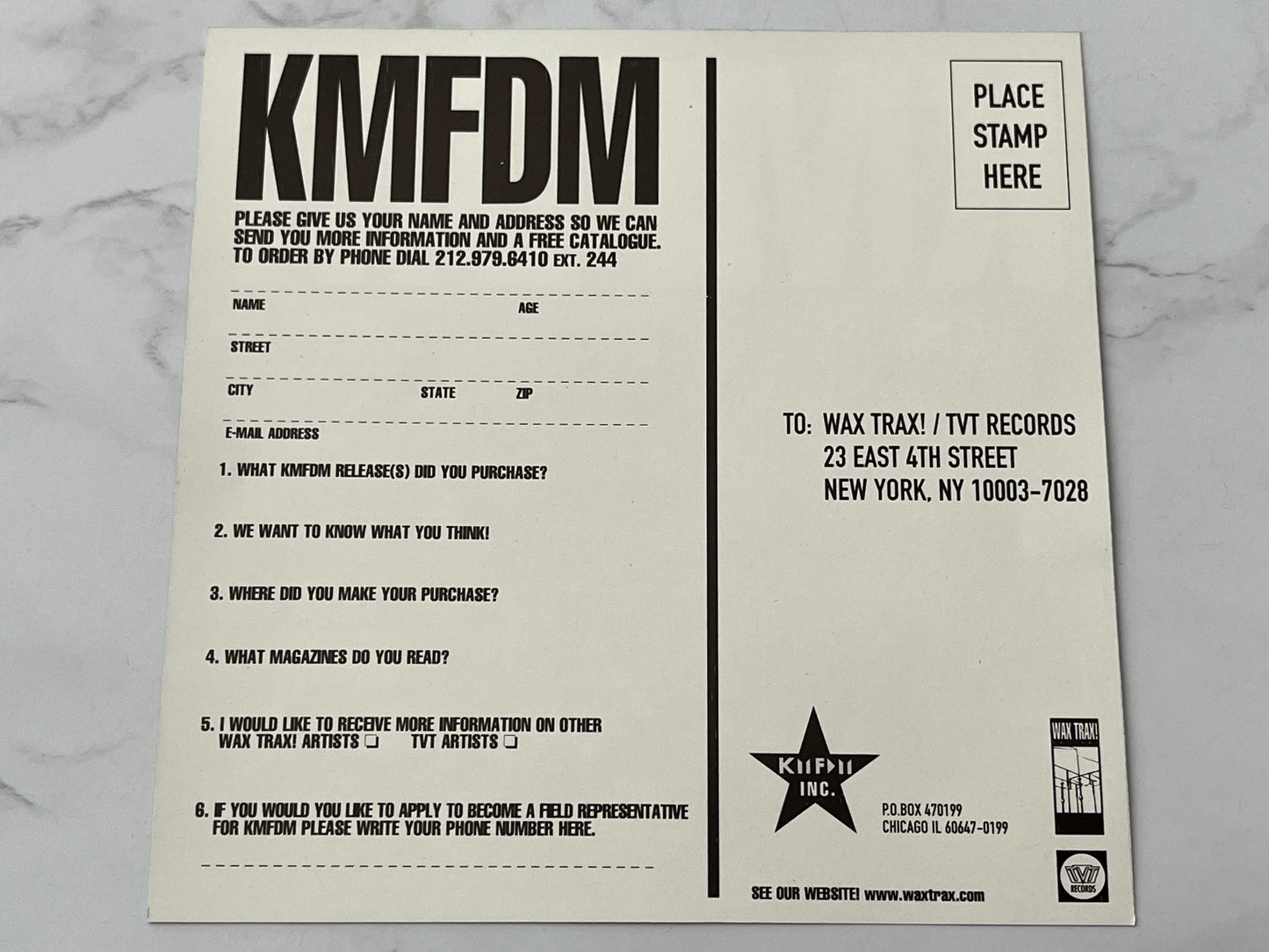 KMFDM – A Drug Against War (1993)