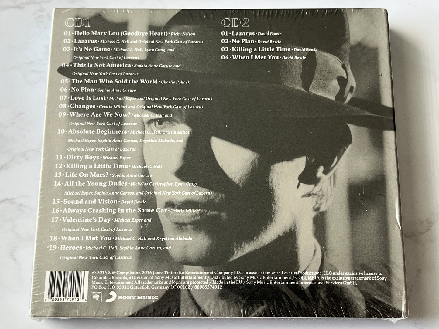 David Bowie / Original New York Cast – Lazarus — Original Cast Recording (2-CD Set) (2016)
