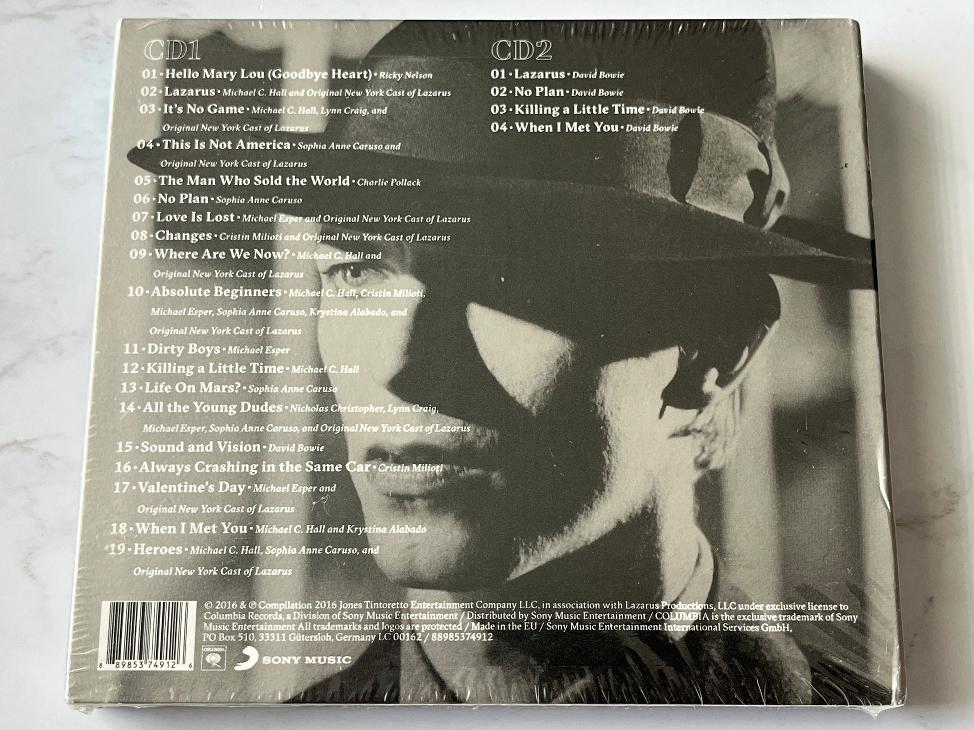 David Bowie / Original New York Cast – Lazarus — Original Cast Recording (2-CD Set) (2016)