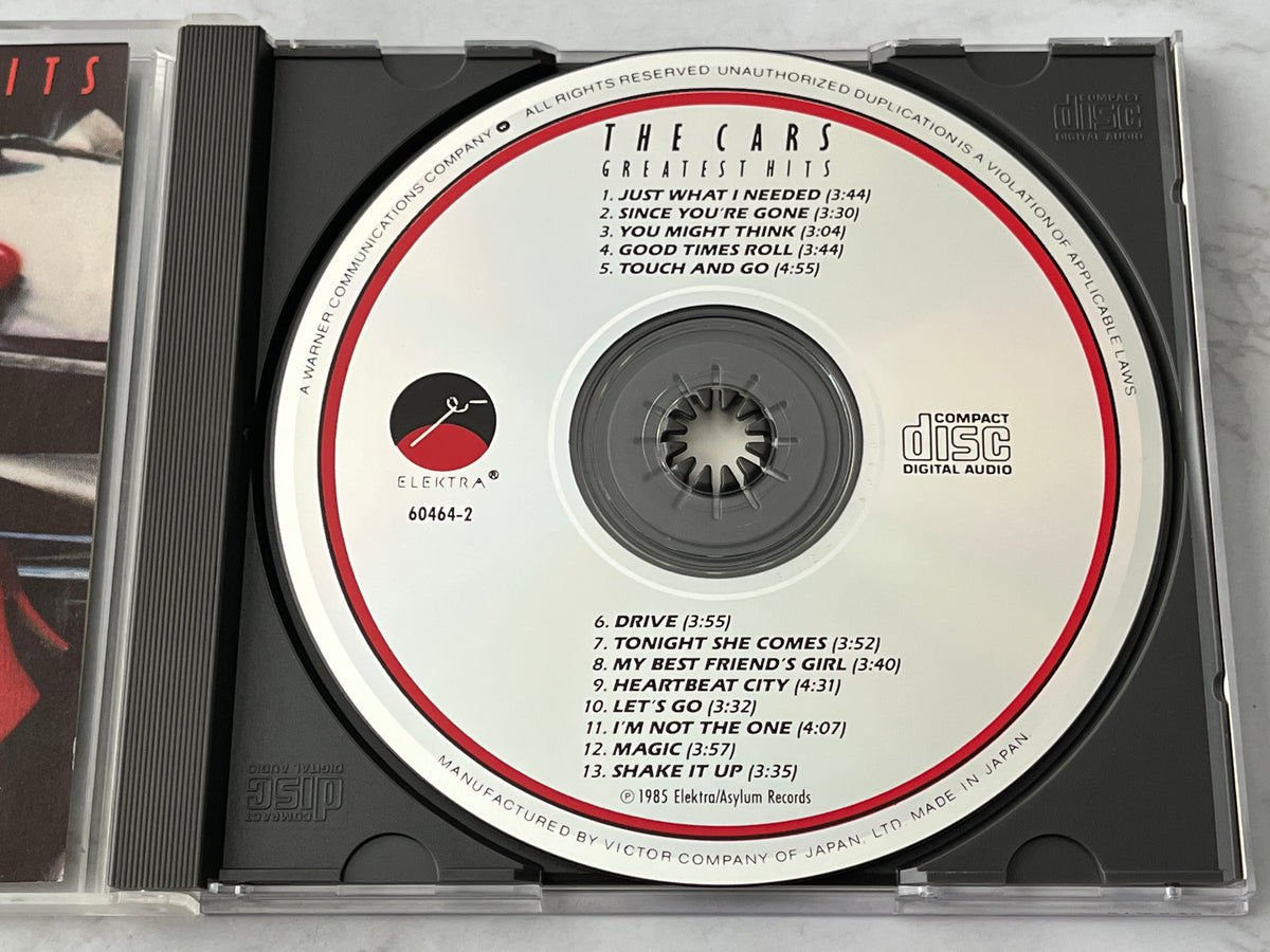The Cars – Greatest Hits (1985) [JAPAN TARGET ERA]