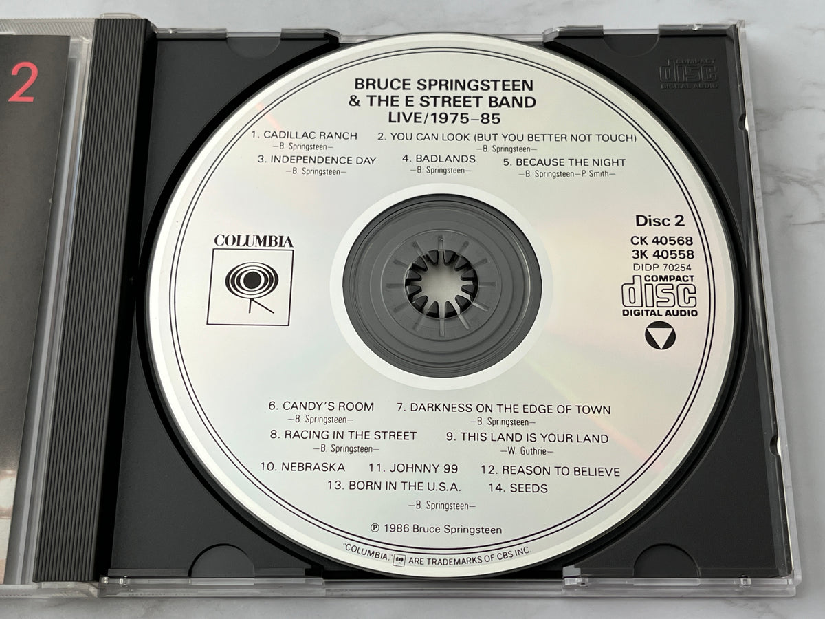Bruce Springsteen & The E Street Band – Live/1975-85 (3-CD Set) (1986) [DADC PRESS]