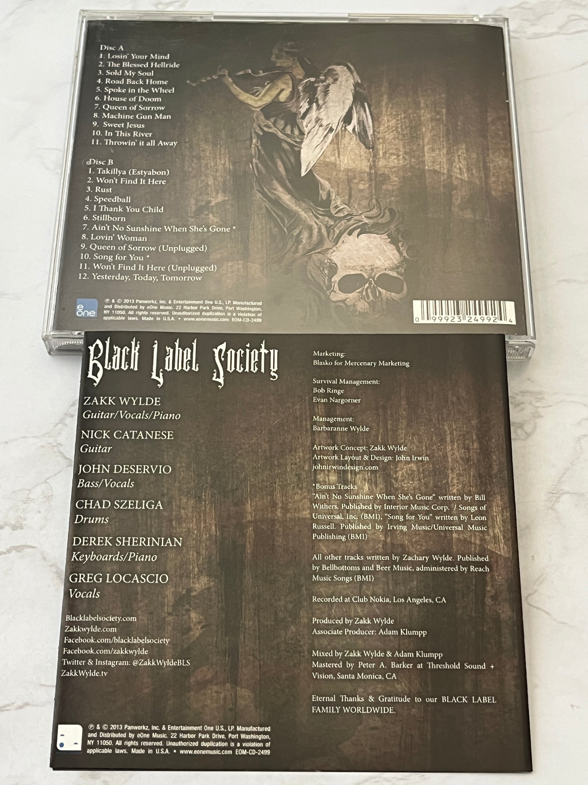 Black Label Society – Unblackened (2-CD Set) (2013)