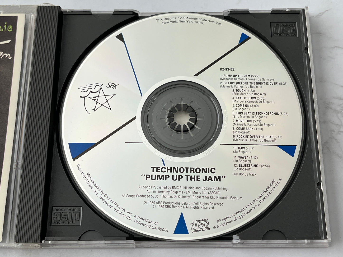 Technotronic – Pump Up The Jam: The Album (1989)