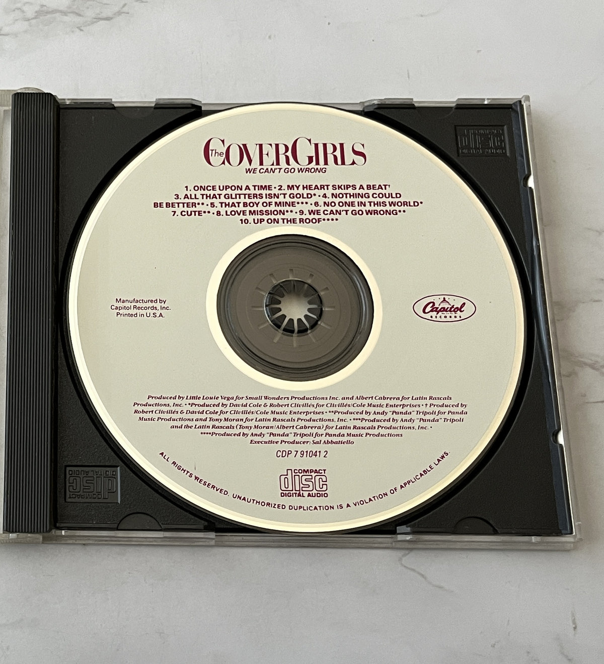 The Cover Girls – We Can't Go Wrong (1989)