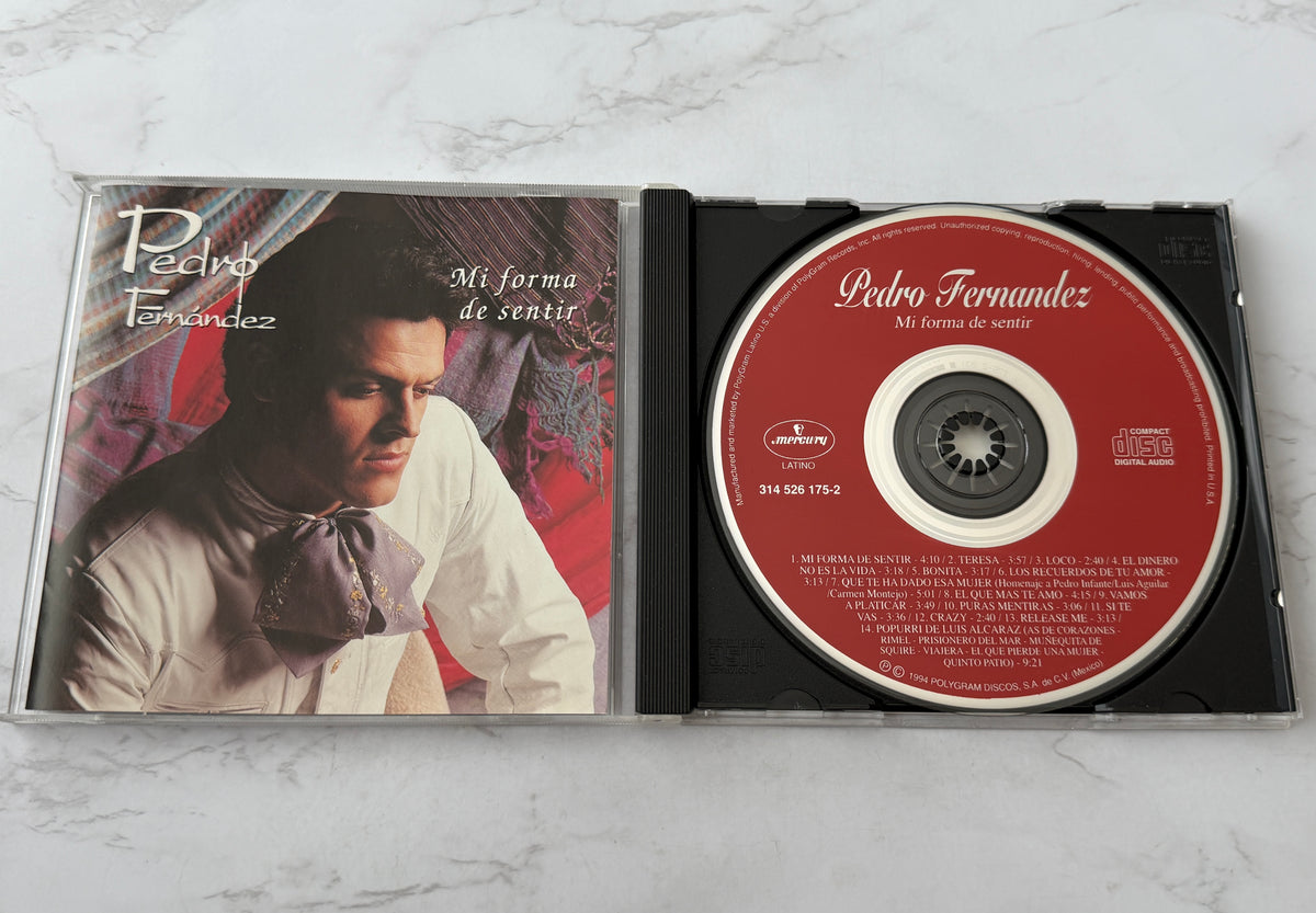 Pedro Fernández – Mi Forma De Sentir (1994)